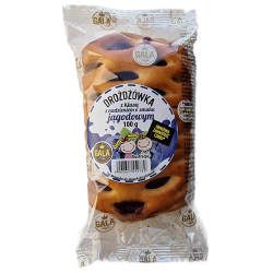 Drożdżówka z klasą PAK jagoda 100g